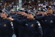 Governador Ibaneis Rocha participa de solenidade do Primeiro Uniforme do Curso de Formação de Praças XII da PMDF
