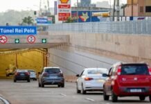 Túnel Rei Pelé será interditado no dia 12 para simulado de emergência