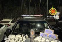 Homem é preso com quase 7 kg de cocaína durante operação da PM