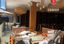 Duas pessoas e uma criança sofrem queimaduras em restaurante no Cruzeiro